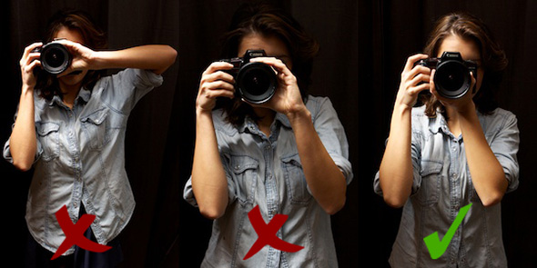 Como Segurar uma Câmera e Tirar Fotos Mais Precisas