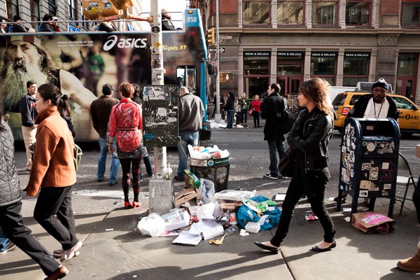 Lixo, SoHo, NYC.