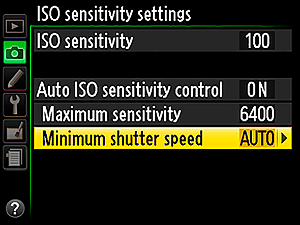 Nikon-Auto-ISO-Sensitivity-Settings