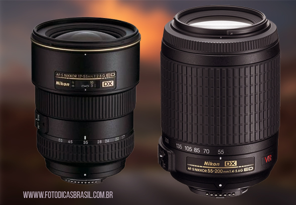 Duas lentes Nikon pra iniciar na fotografia do artigo "Qual lente é melhor pra começar na fotografia"